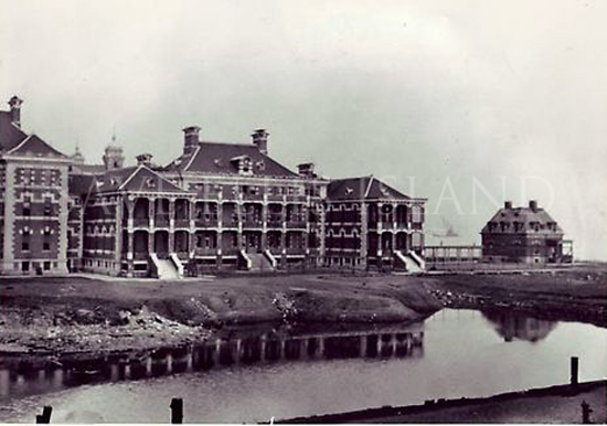 hospital buildings Ellis Island