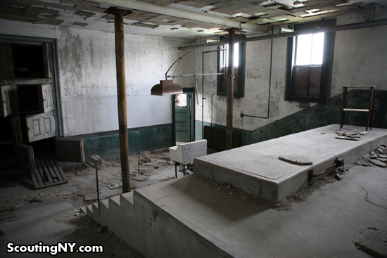 autopsy room