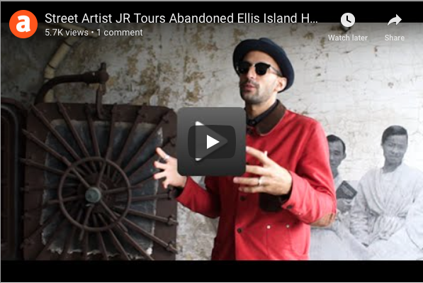 JR Unframed Ellis Island