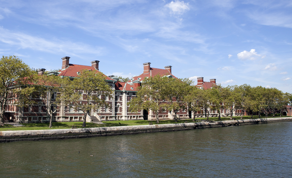 hospital buildings Ellis Island