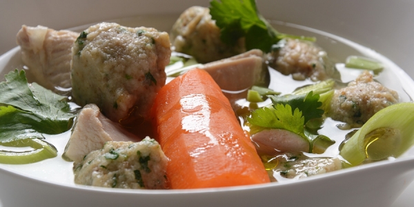 Passover Green Chicken Soup